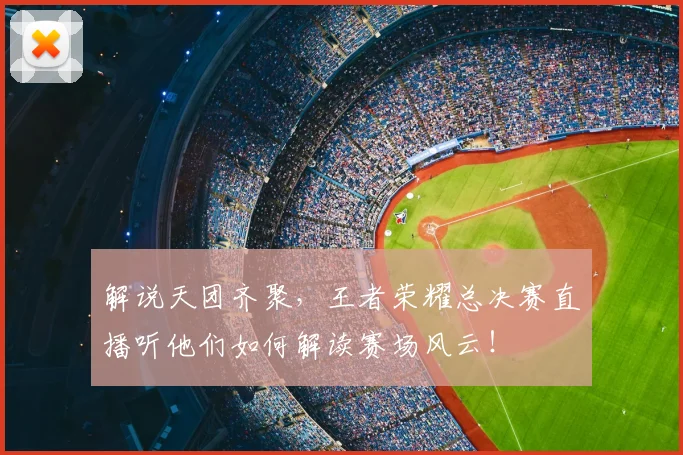 解说天团齐聚，王者荣耀总决赛直播听他们如何解读赛场风云！